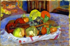 Nature morte aux pommes by Pierre Bonnard