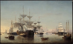 New York Harbor by Fitz Henry Lane