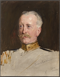 Ohne Titel (Portraitstudie Freiherr von Crailsheim) by William Pape