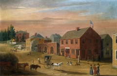 Old Four Corners by William Allen Wall