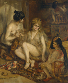 Parisiennes in Algerian Costume or Harem by Auguste Renoir