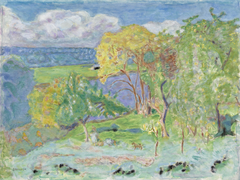 Paysage d'automne (environs de Vernon) by Pierre Bonnard