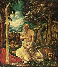 Penitent Hieronymus by Albrecht Altdorfer