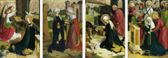 Pfullendorf Altarpiece: Annunciation, Visitation, Nativity, Death of the Virgin by Unknown Artist