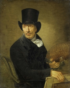 Pieter Barbiers Pz (1748-1842), Painter by Jean Augustin Daiwaille