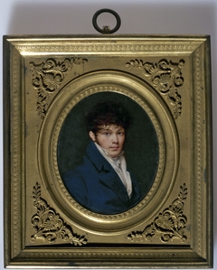 Portrait d'homme jeune by Charles Guillaume Alexandre Bourgeois