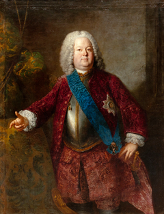 Portrait d'un seigneur allemand by Antoine Pesne