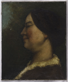 Portrait de femme by Gustave Courbet