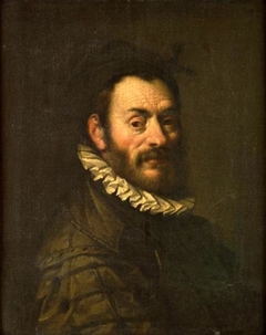 Portrait de Jean de Bologne by Hans von Aachen