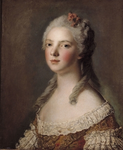 Portrait de Marie-Adélaïde de France, fille de Louis XV, dite Madame Adélaïde by Jean-Marc Nattier