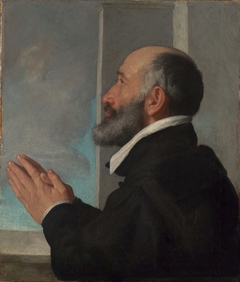 Portrait of a Donor by Giovanni Battista Moroni