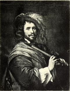 Portrait of a Flute Player by Adriaen Hanneman