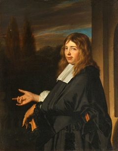 Portrait of a Gentleman, Holding a Glove in His Gloved Hand by Frans van Mieris the Elder