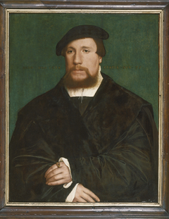 Portrait of a Hanseatic Merchant by Hans Holbein the Younger