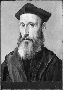 Portrait of a Man in Black Costume by Corneille de Lyon