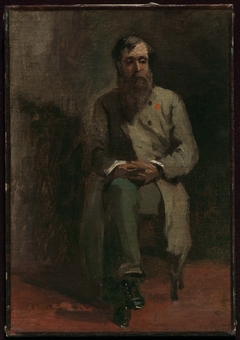 Portrait of a Man by Jean-Baptiste-Camille Corot