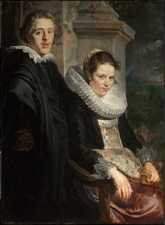 Portrait of a Young Married Couple by Jacob Jordaens