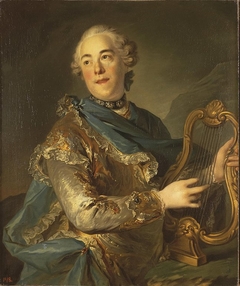 Portrait of Actor as Apollo by Louis Tocqué