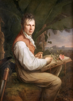 Portrait of Alexander von Humboldt by Friedrich Georg Weitsch