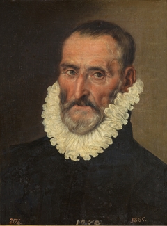 Portrait of an elderly Man by Luis Tristan