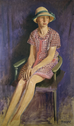 Portrait of Biddy Campbell, Daughter of the 2nd Lord Glenavy by Patrick Tuohy