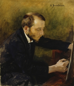 Portrait of Eero Järnefelt The Painter by Gunnar Berndtson