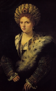 Portrait of Isabella d'Este by Titian