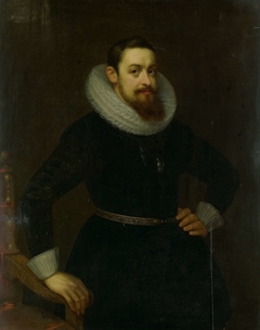 Portrait of Jeremias Boudinois by Gortzius Geldorp