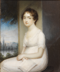 Portrait of Lydia Allen by Edward Greene Malbone