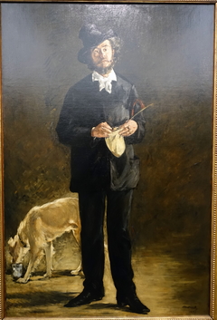 Portrait of Marcellin Desboutin by Edouard Manet