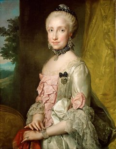 Portrait of Maria Luisa of Spain by Anton Raphaël Mengs