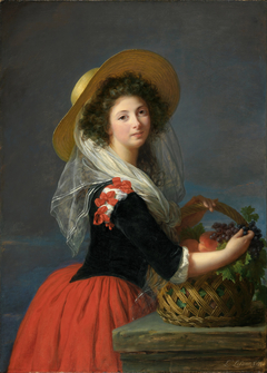 Portrait of Marie Gabrielle de Gramont, Duchesse de Caderousse by Elisabeth Louise Vigée Le Brun