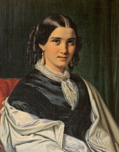 Portrait of Mrs. Vilhelmine Heise by Wilhelm Marstrand