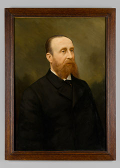 Portrait of Paulus Antonij van der Borch tot Verwolde (1844-1901) by Henricus Aloysius Wilhelminus Maria Bogaerts