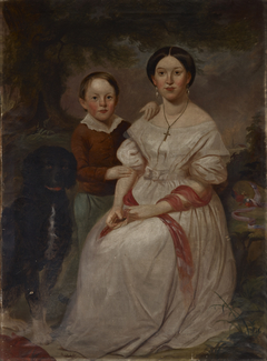 Portrait of Sarah Elizabeth Morrison and Samuel Morrison by Jacob Cox