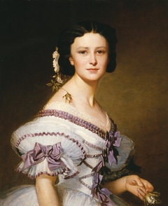 Portrait of Szidónia Deák by Alajos Györgyi Giergl