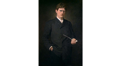 Portrait of the Author Knut Hamsun by Alfredo Andersen