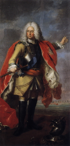 Portrait of Wilhelm VIII. Landgraf von Hessen-Kassel by Johann Valentin Tischbein