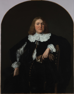 Portret van een man by Bartholomeus van der Helst