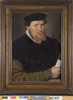 Portret van een man by Nicolas Neufchatel