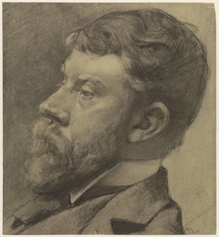 Portret van George Hendrik Breitner by Willem Witsen