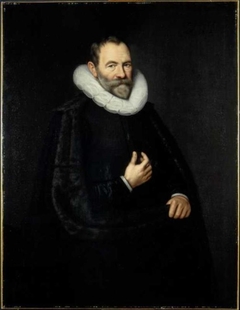 Portret van Hans Martens (1555-1613) by Abraham Vinck