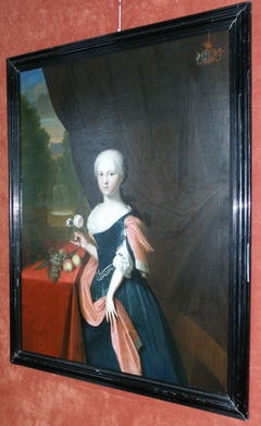 Portret van Johanna Geertruid Juliana van Sytzama by Bernard Accama