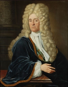 Portret van mr. Willem van Hogendorp (circa 1656-1733) by Jan de Meyer