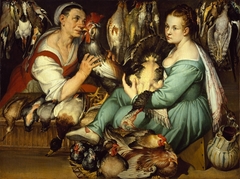 Poultry dealer by Bartolomeo Passarotti