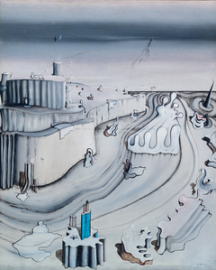 Promontory Palace by Yves Tanguy