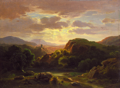 Remembrances of a Scene Near Auerbach by Robert S. Duncanson