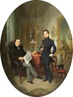 Ricardo y Federico Santaló by José María Romero y López