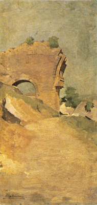 Ruins (Italy) by Belmiro de Almeida