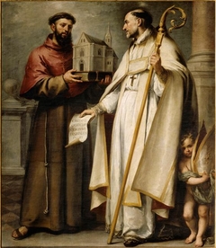 S. Leander and S. Bonaventura by Bartolomé Esteban Murillo